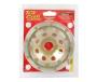 Tork Craft Dia. Cup Wheel 115 X 22.23MM Dbl Row Laser Welded