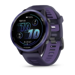 Garmin Forerunner 570 - 47MM - Indigo Aluminium With Translucent Imperial Purple indigo Band