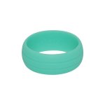 Double Debossed Silicone Rings - Colour Selection - Mint 11