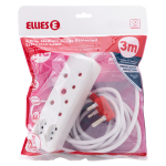 Ellies 4 Way Medium Surge Extension Lead -3M