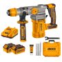 Ingco Cordless Rotary Hammer Drill 20V