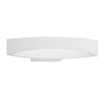 Serene Serena LED Aluminium Wall Light White - Large