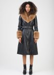 Deal Breaker Faux Fur-trimmed Coat