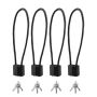 4 Pieces Cable Locks With Keys Bike Locks