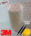 3M Clear Paint Protection Vinyl Film 6" Wide Choose Your Size Including Tools 6" X 60"