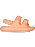 White Two-strap Moulded Sandals - 5 Pink