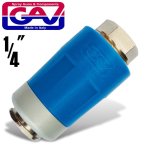 Gav Safety Quick Coupler 1 4'F Packaged Two Stage Release Airblock Livestainable