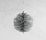 Bauble Brush 8CM Silver