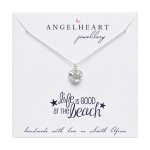 Necklace Sterling Silver Pansy