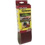 3 PK Sanding Belts 75 X 533MM - 120 Grit SANDDEVIL3.0 1618