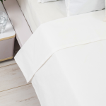 Exclusive Collection 1000 Thread Count Cotton Rich Flat SHEET - White - Queen 250 X 270CM