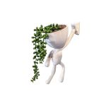White Wall Hanging Planter Compatible With Adventurer Design