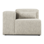 @home Nima Corner Seat Rhf Luxguard Mingle Mangle Ivory