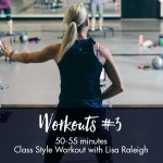 Class Style Workout 3