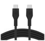 Belkin Boostcharge Flex Usb-c To Usb-c Silicone Cable - 1 Meter - Black