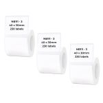 NB111 - - B1 B21 B3S B4 - 40X30MM - 230 White Labels 3