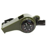 183921 Camping hiking Compass Whistle