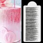 1PC Wedding Cake Blossom Mould - Food Grade Pet Material For Stunning Party Decorations And Delicious Cookies