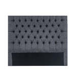Megan Grey Headboard Fits Up To Queen