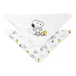 Snoopy Baby 2PK Bandanna Bib