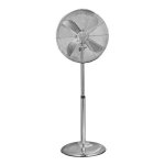 Aim 40CM Pedestal Fan Silver