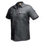 Mens Kalahari Shirt S/S Black Denim - 3XL