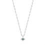 Malachite Evil Eye Necklace