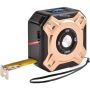 2 In 1 Digital Laser Tape Measure 130FT / 40M Laser Distance Meter