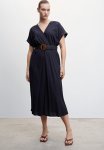 Plus Dress Leya - Navy