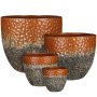 Vulcano Pot Round Brown 48 X 56CM