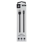 Pro Bass USB To Usb-c Charging Cable Black 1.2M