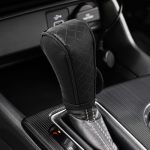 Leather Car Gear Shift Knob Cover Durable Anti-slip Car Gear Shift Cover Upgraded Cars Decorative Accessories Soft Breathable Sh