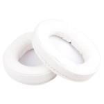 1 Pair Leather Sponge Protective Case For Steelseries Arctis 3 Pro Ice 5 Ice 7 Headphone White