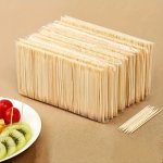 200PCS Disposable Double-ended Bamboo Toothpick Can Be Used Outdoors To Pick Your Teeth And Maintain Your Oral Hygiene And Can B