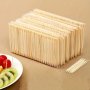 200PCS Disposable Double-ended Bamboo Toothpick Can Be Used Outdoors To Pick Your Teeth And Maintain Your Oral Hygiene And Can Be Used As A