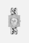 Mk Chain Lock Stainless Steel Watch - Silver