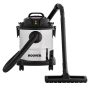 20L Stainless Steel Wet And Dry Roller Vacuum Cleaner