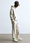 Relaxed Fit Sweatpants - Beige