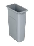 Sturdy Essentials Waste Wise 23 Gallon Grey Hdpe Trash Can Compatible With All Waste Wise Lids And Signs - 23 Gallon 4 Pack