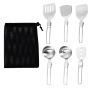 Cookware Set Camping Portable Use 6PCS