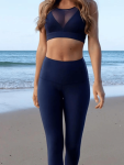 Navy Mesh Gym Set - Mediium