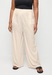 Superbalist Co-ord Printed Wide Leg - Ecru Pintstripe