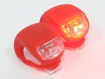 Universal Silicon & LED Bicycle Flashing Light Pair - Autostyle Motorsport South Africa