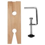 Wooden Jewelers Bench Pin Clamp Professional Jewelry Making Tools For Workbench Essential Polishing And Cutting Tool