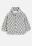 PoP Candy Checker Board Fleece Jacket - Grey