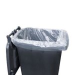 Wheelie Bin Liners Clear - Pack Of 100
