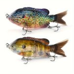 1PC 2-SEGMENT Bionic Swimbait - Hard Artificial Bait With Realistic Sinking Action And Lifelike Design