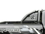 Ford Raptor 2012 – 2022 Sports Bar W Raptor Branding Fits With Securi Lid 218 409 Stainless Steel PC Black Asb