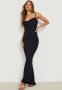 Basic Strappy Maxi Dress - Black