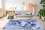 Smte 200CM By 150CM Modern 3D Design Area 38 Rug & Complementary Iywa Tieback With Keychain